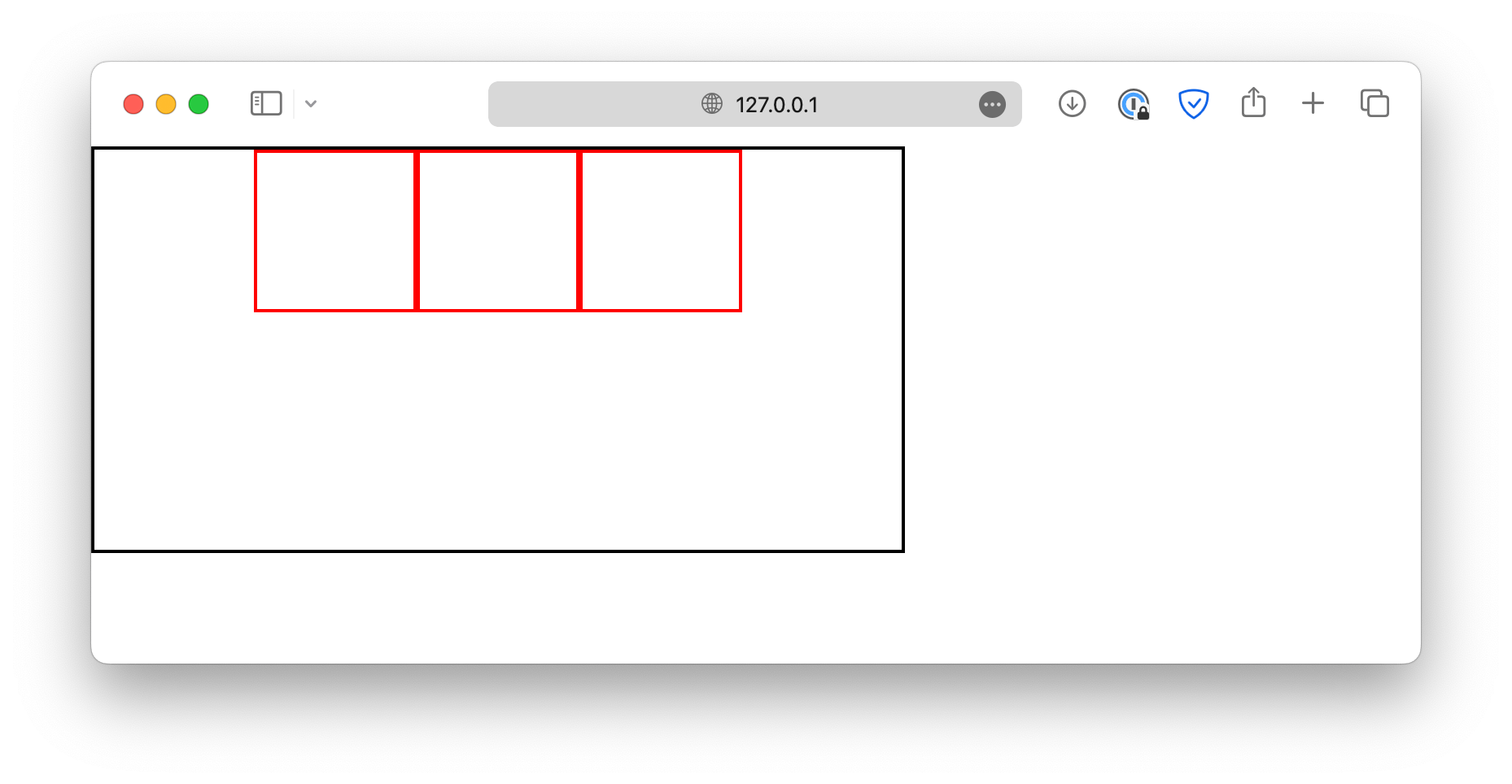 horizontally center multiple blocks