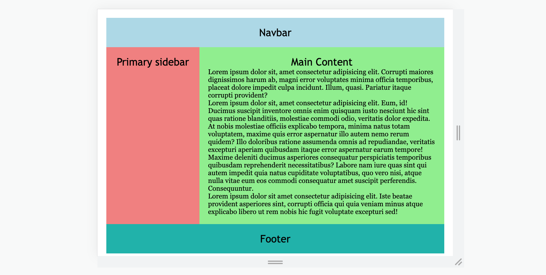 flex layout on medium screen