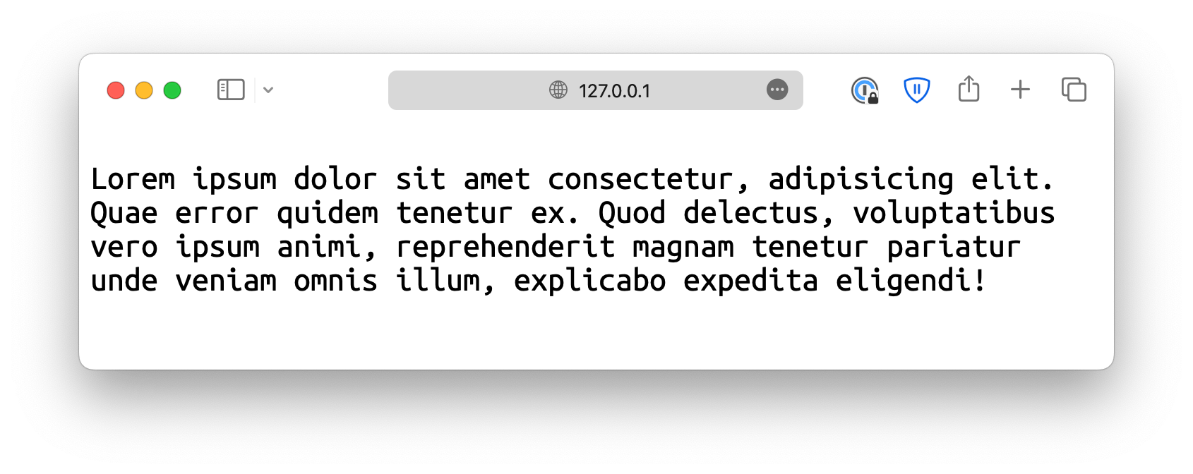 monospaced fonts