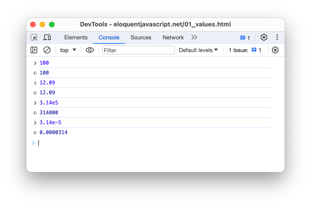 numbers in JavaScript