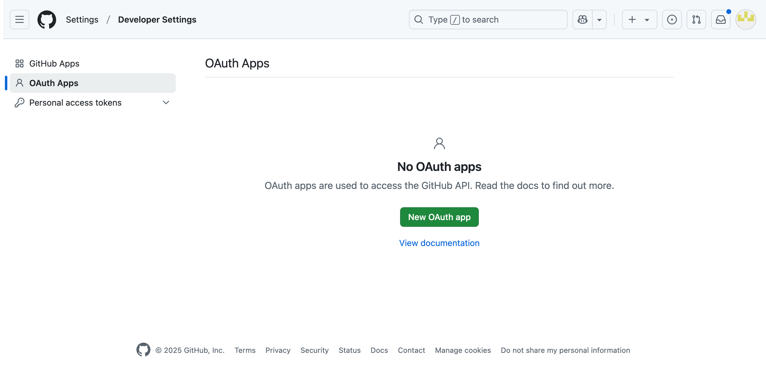 GitHub OAuth