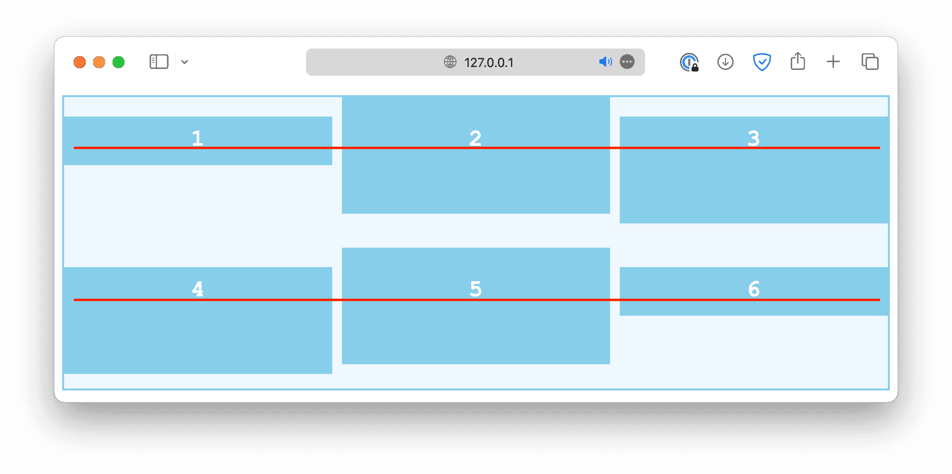 align items baseline