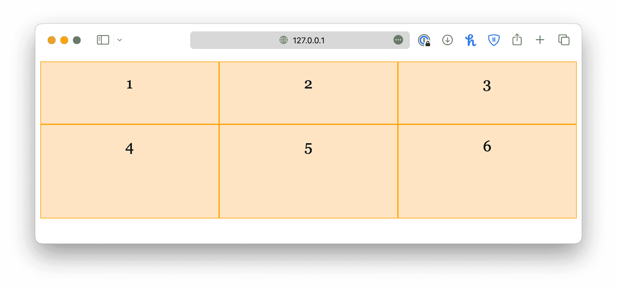 grid with different row heights