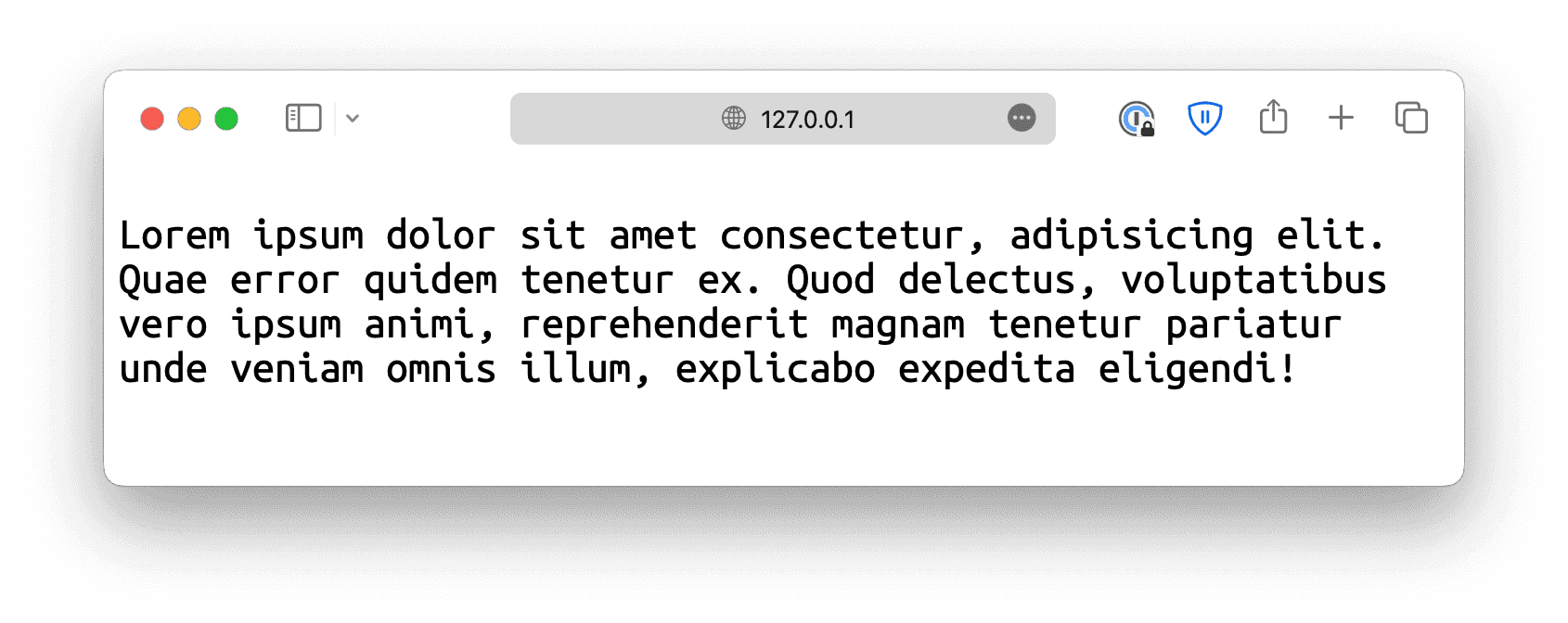 monospaced fonts