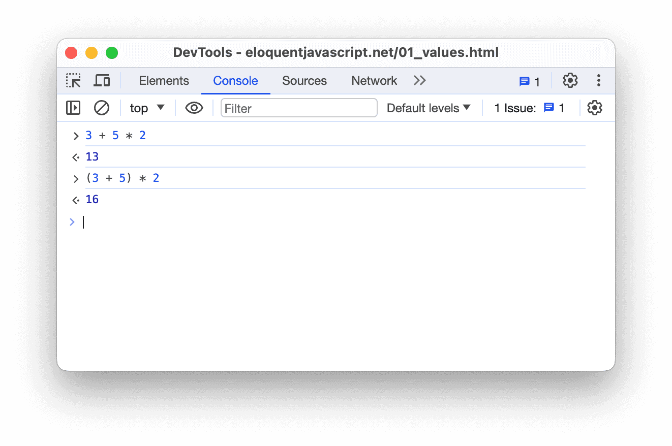 arithmetic operations